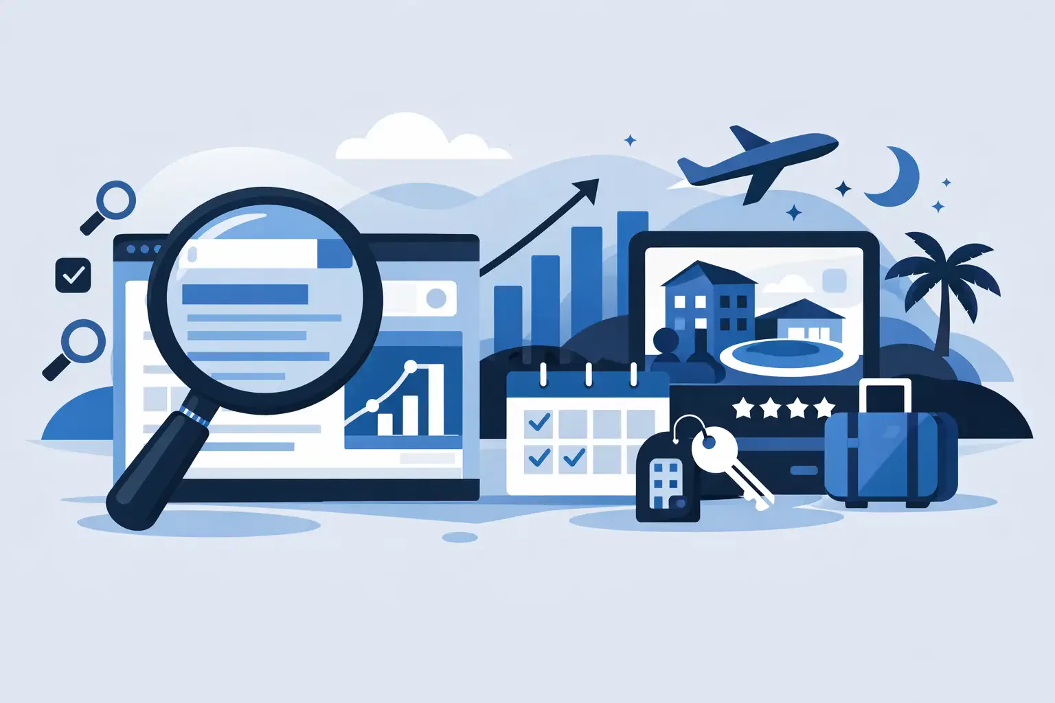 Keyword research to attract bookings